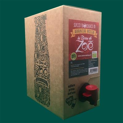 Italienisches Orangensaft biologisch 100% 3L Le terre di zoè 4